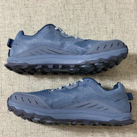 Altra Lone Peak 6 Womens 9.5 Wide Navy Blue Trail Running Shoes AL0A548J446 - Picture 3 of 7